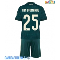 Camisa de time de futebol Real Madrid Yan Diomande #25 Replicas 2º Equipamento Infantil 2026-27 Manga Curta (+ Calças curtas)